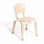 Nursery School montessori Furniture Children one piece Wooden Chairs