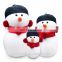 OEM Design 30cm Soft Snowman Stuffed Toys