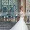 ED Elegant Sweetheart Lace Straps Mermaid Beaded Appliqued Wedding Dress Bridal Gown