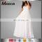 Fast Delivery Woman Ladies Sexy White Casual Halter Long Dress Latest