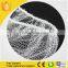 Disposable white nylon hairnet cap