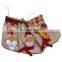 17CM Mini 3D High Quality Cheap Golden Hanging Christmas Stockings - Reindeer