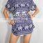 Wholesale Fashion rayon Colorful T-shirt.