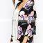 Kimono in Floral Print chiffon blouses woman clothing blouse floral chiffon kimono half sleeve nice
