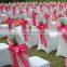 2015 Most Popular Items From Chinese Factory Organza Cheap Purple Ruffle Chair Sash