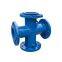 PN10 ductile cast iron DI loosing flanged elbow for PVC pipe