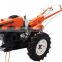Walking tractor and tractor with four wheels on sale