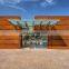 Library Decoration Corten Steel Sculpture