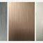 PE/PVDF Brushed color coated aluminum sheet suppliers