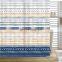 i@home china modern custom made designer bathroom waterproof stripe boho shower curtain hotel