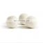 white wool dryer ball 1-10cm