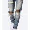 DiZNEW Custom 100% cotton  jeans trousers men's jeans pants crush jeans