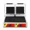 Double panini grill machine in electric grills and electric Griddle