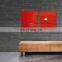 Visionary Magnetic glass whiteboard stand easel with whiteboard brackets