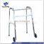 2 wheel folding lightweight rollator walker with seat