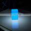 PE remote control colorful home decoration bar club  used led cordless table lamp