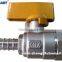 Natural gas valve for PEX AL PEX natural gas pipe Standard AS 4176.8-2010 ISO 17484-1:2006