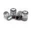 4PCS Sport Styling Tyre Valve Caps PUNISHER Logo Wheel Tire Dust Cover GREY