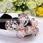 Colorful Rhinestone Cock Mink Fur Hair Band