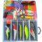 Factory Price Mixed Spinner Wobblers Hard Spoon Bait Tackle Artificial Fishing Lure Set