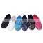 colorful fashion girls slip on lace up mesh upper handmade spring flower casual flat shoes