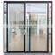 Double Glazing Glass Wood Grain Balcony Aluminum Lift Sliding Door