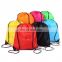 High Quality 210D Polyester Drawstring Gym Bag Promotional Drawstring Backpack With Custom Logo