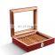 Wood moisturizing cigar box wood box Humidors packaging cedar solid wood puritano storage box