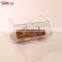 2 divider biscuit corn cake bin acrylic plexiglass candy display