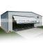Insulated Q345 Q235 H Beam Pre-Engineered Steel Construction Engineering Steel Structure Aircraft Hangar
