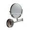 304 stainless steel 8 inch Bathroom 3X Magnifying Glass Mirror Two Sided Swivel Cosmetic Wall Mounted Mirror