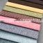 New coarse linen yarn-dyed sofa fabric imitation cotton linen interwoven plain weave small fresh pillow cloth cushion cloth