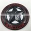 3D ABS Plastic Car Sticker Five-pointed Star Customized Logo Car Emblem
