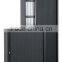 (DL-T2 ) American Standard KD Grey 5 Layer Full Height Tambour Door Lockable Metal Filing Storage Cabinets