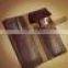 brown real cow leather pen case handmade pen holder organizer wholesale