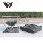 Custom Outdoor Wood Burning Fire Pit Folding Bbq Grill Corten Steel Outdoor Fire Pit