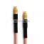 MMCX male straight to MMCX male straight with RG174 rf cable assembly for antenna