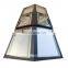 Openable Customized Glass Aluminum Electric Motor Roof Window Skylight / Skylight Electric