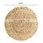 Water Hyacinth Placemat Wall Basket Decor Basket Wholesale Straw Table Mat Natural Made in Vietnam Table Decoration Mats & Pads