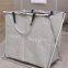 laundry Hamper With X Aluminum Frame Dirty Laundry Bag For Travel Portable Hotel Laundry Bag