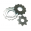 High durable five star milling scarifier cutters flail scarifier cutters flat face 8 points scarifier cutters