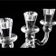 Crystal Candle Holders Set,Glass Candle Holder,Tealight Holders for Table Centerpiece