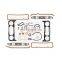 Sinotruk Howo T5G T7H TX Sitrak C5H C7H Lkw-Ersatzteile D10.38E5KIT Motorreparatur-Kit