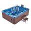 Chinese Spa Pool 7 Person TV Massage Two Lounge Hot Tubs