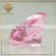 High Quality Best Price Cubic Zirconia Round Shape Pink Semi Precious Gemstone CZ