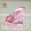 High Quality Best Price Cubic Zirconia Round Shape Pink Semi Precious Gemstone CZ