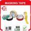 Masking Crepe Adhesive Tape for Automotive Paint with High Temperature Resistant