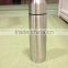 350ml/500ml stainless steel vacuum flask with Pu leather  bullet shape thermo flask