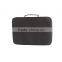 cheap simple design black polyester business carrying file bag