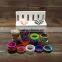 Heatproof silicon vapor bands protective mod body band rba silicone band box mod ecig protector